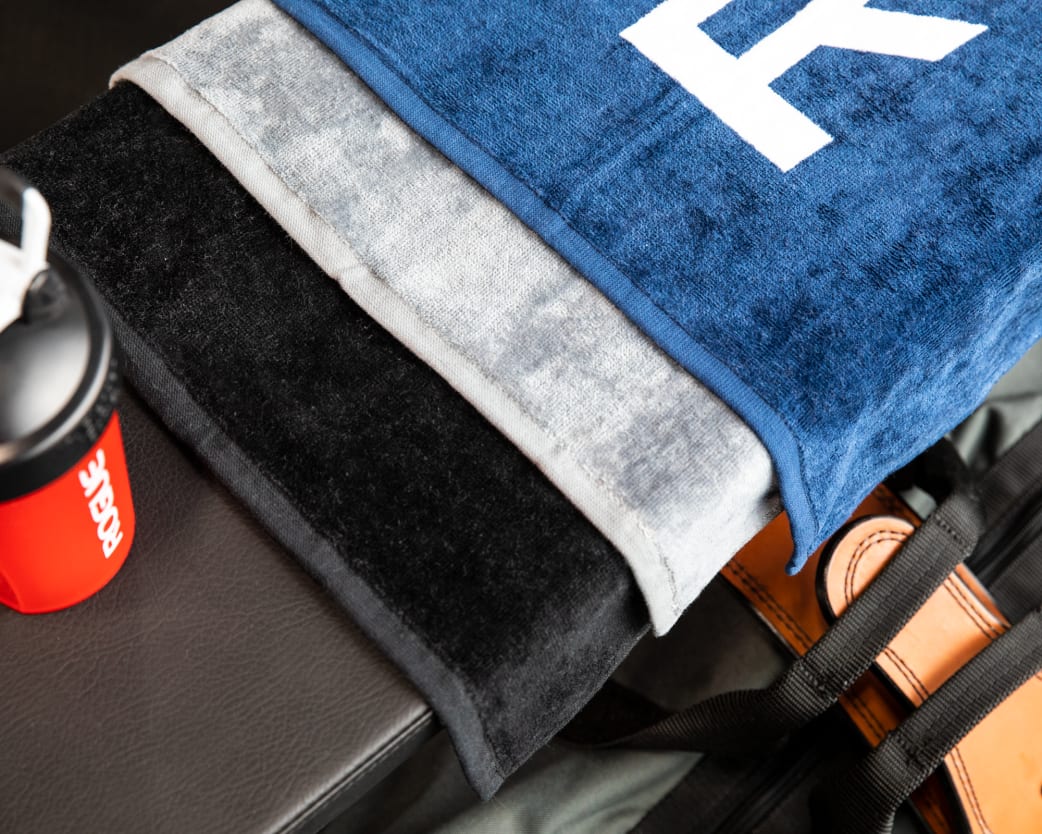Rogue Gym Towel - Navy / White | Rogue Fitness